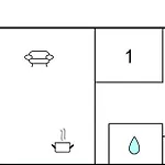 1 Bedroom Stunning In *